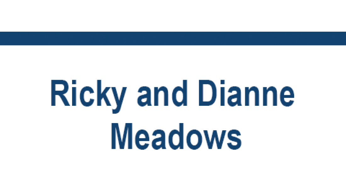 CFA sponsor Ricky and Dianne Meadows text