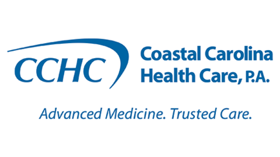 CFA sponsor CCHC Coastal Carolina Health Care, PA logo