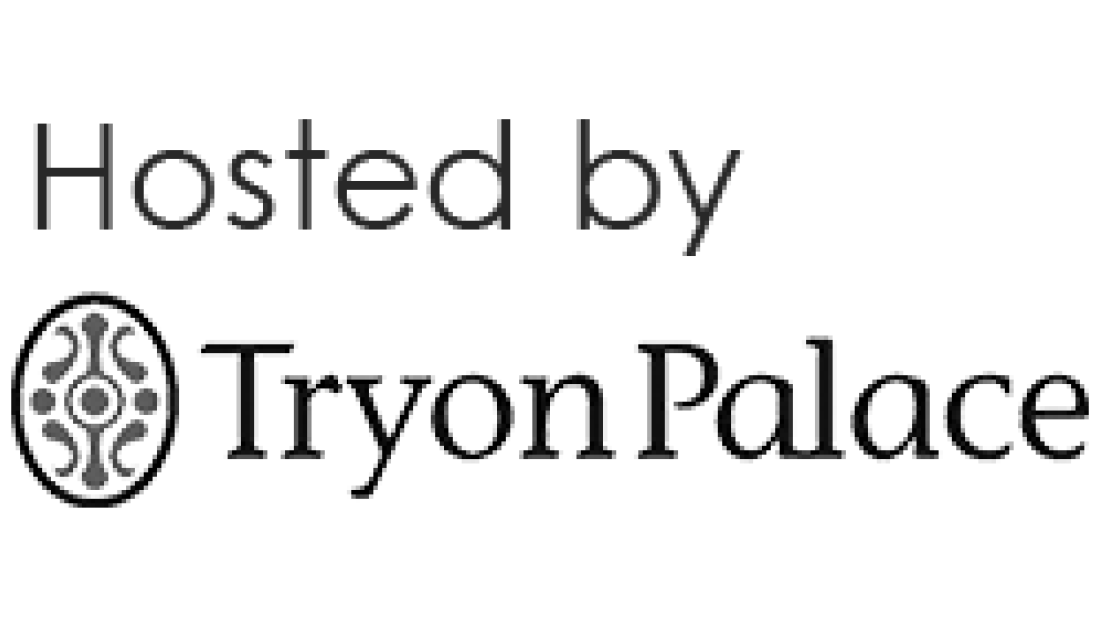 Tryon Palace logo preceded by the words "hosted by"