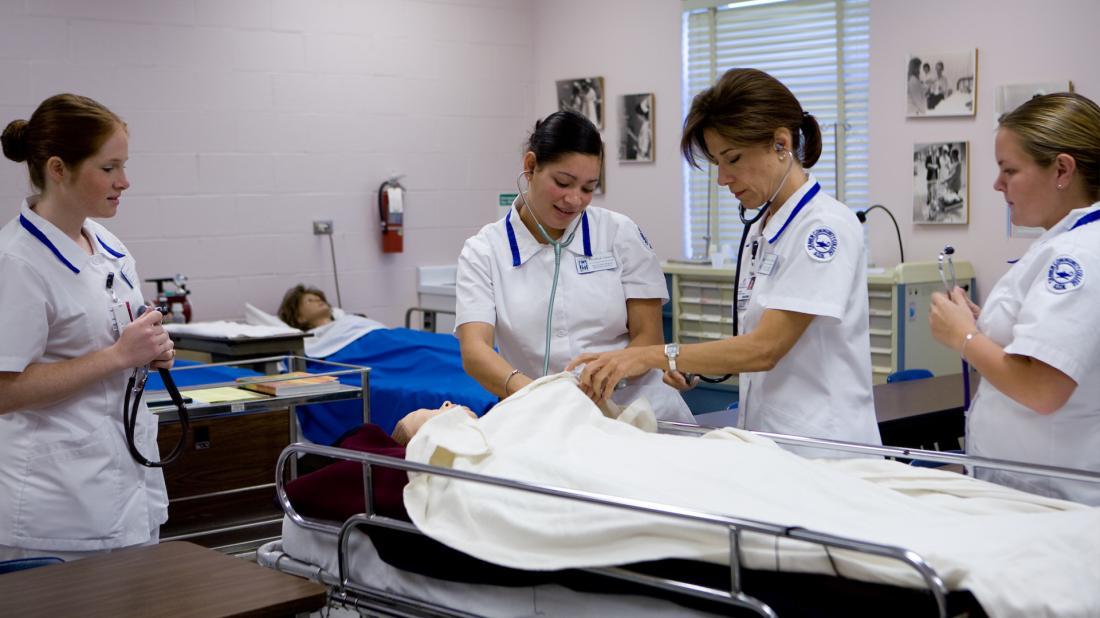 Nursing students in 2010s