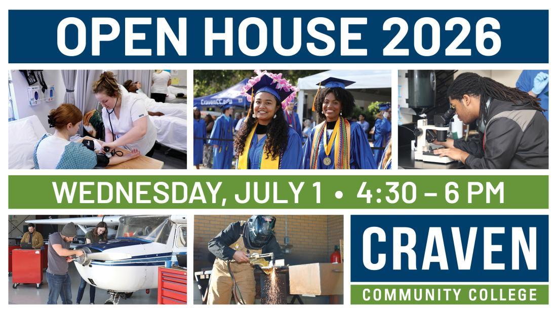Open House 2026 - Wednesday, July 1 • 4:30 – 6 PM
