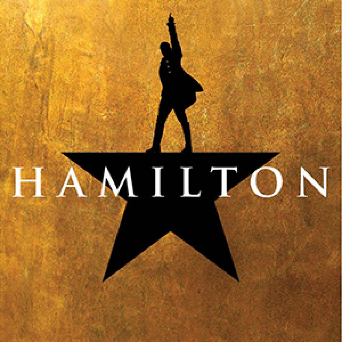 Promotional image for musical Hamilton