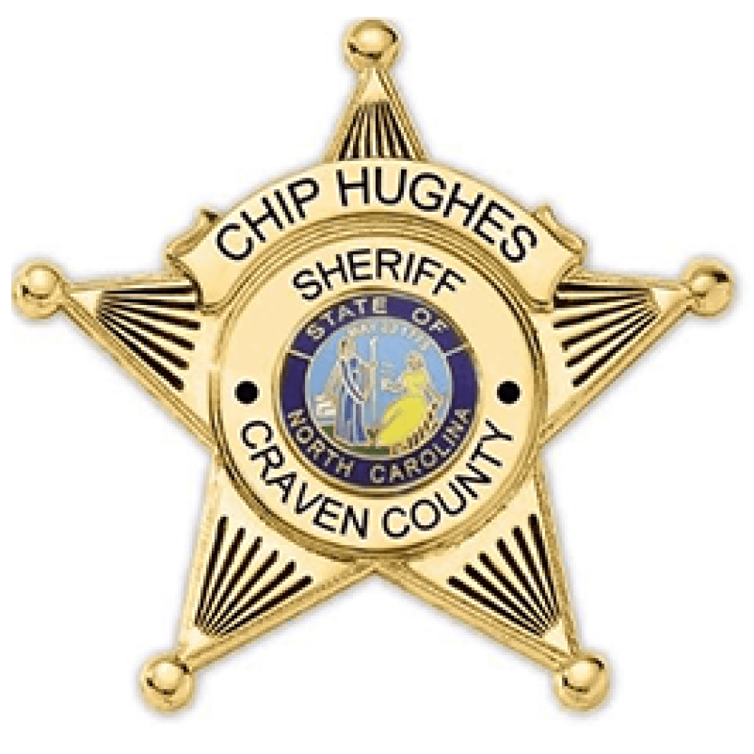 CFA sponsor Sheriff Chip Hughes text