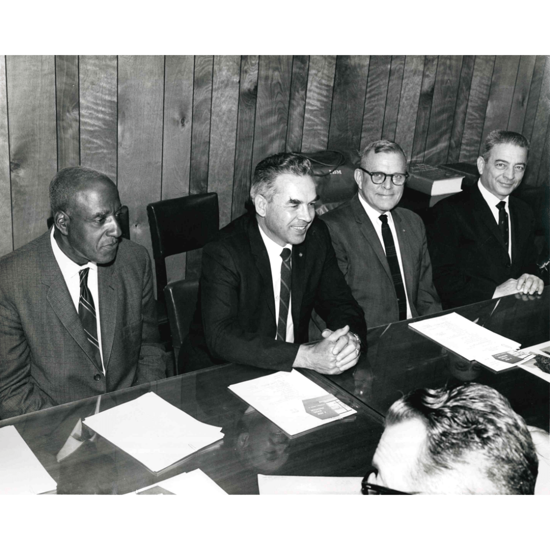 1969 Howard Cella Wiggins Ipock at conference table