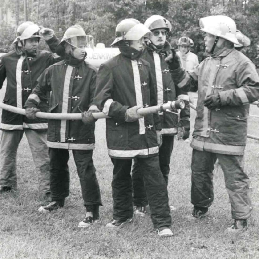 Firefighters in 1982