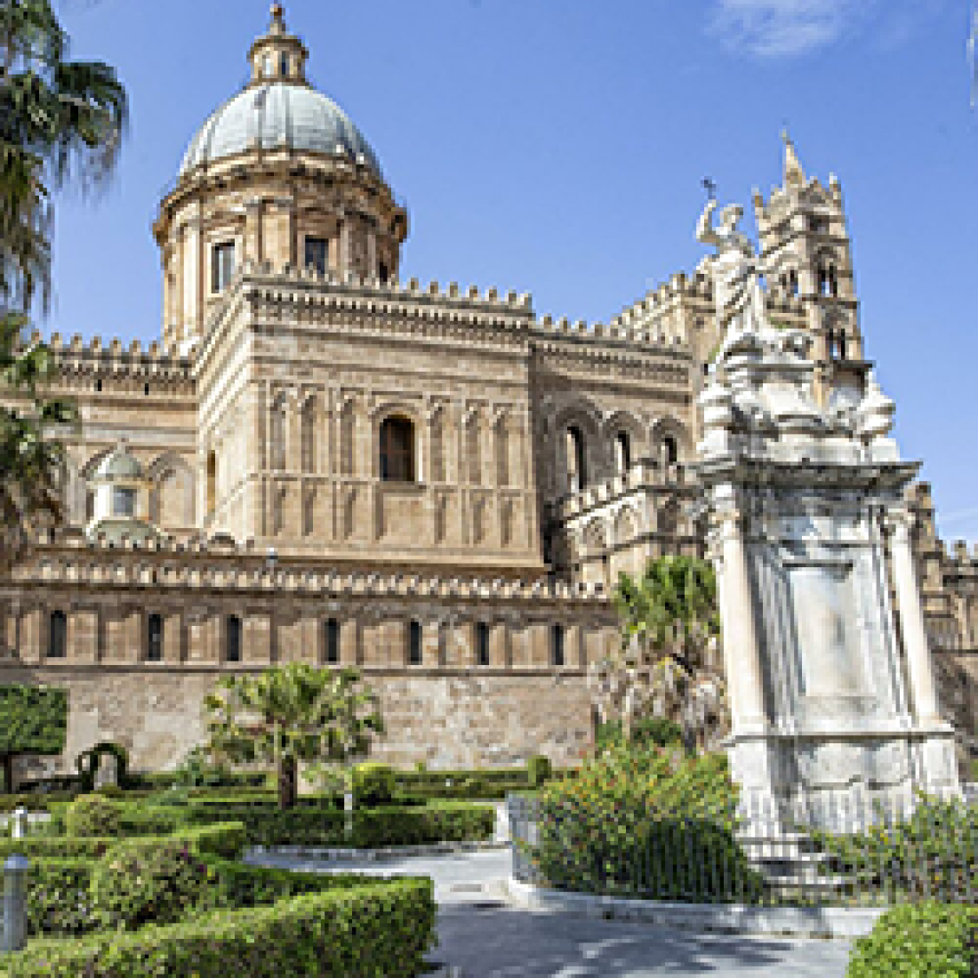 Exterior of Palermo in Sicily