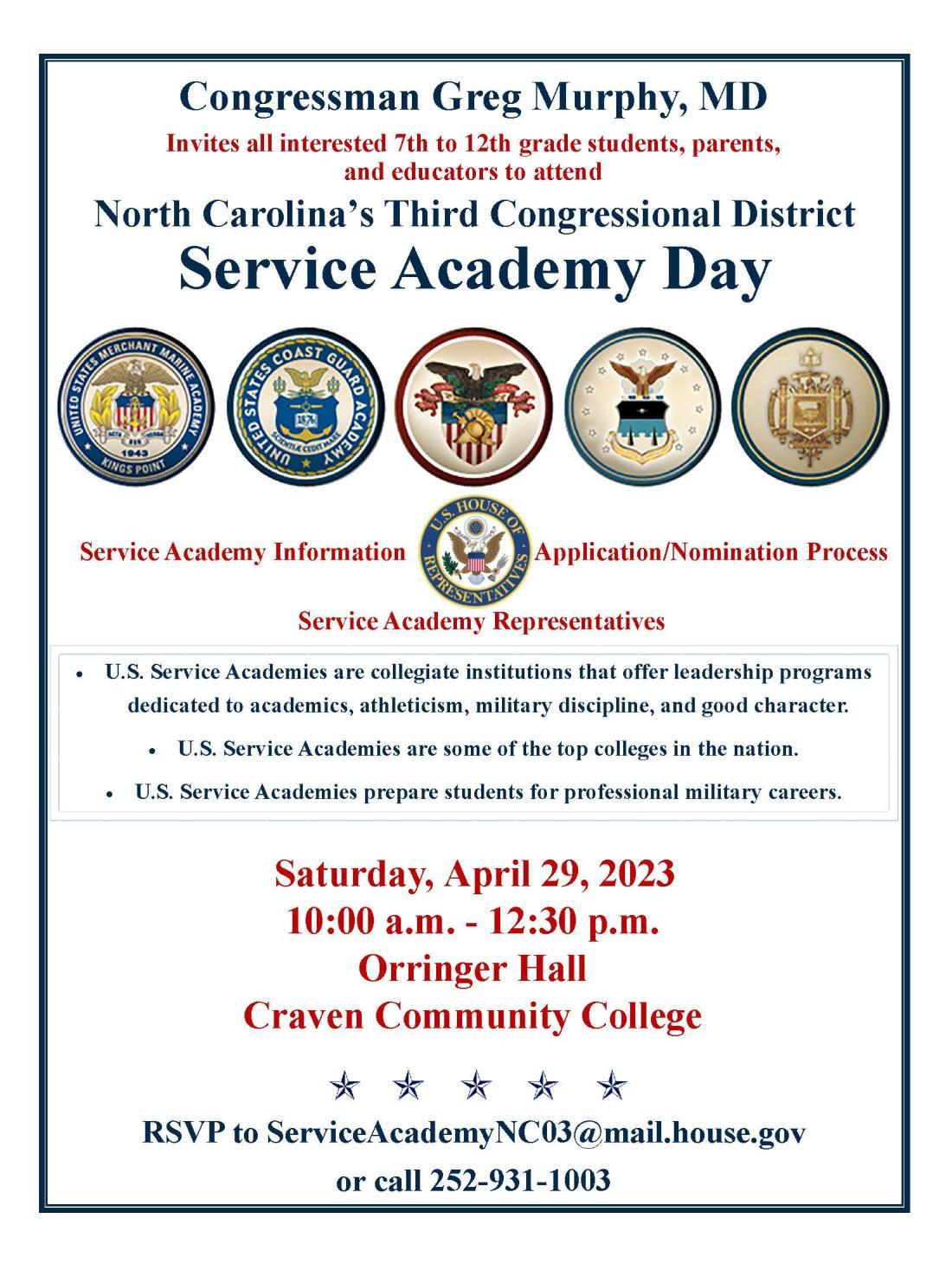 Service Academy Day