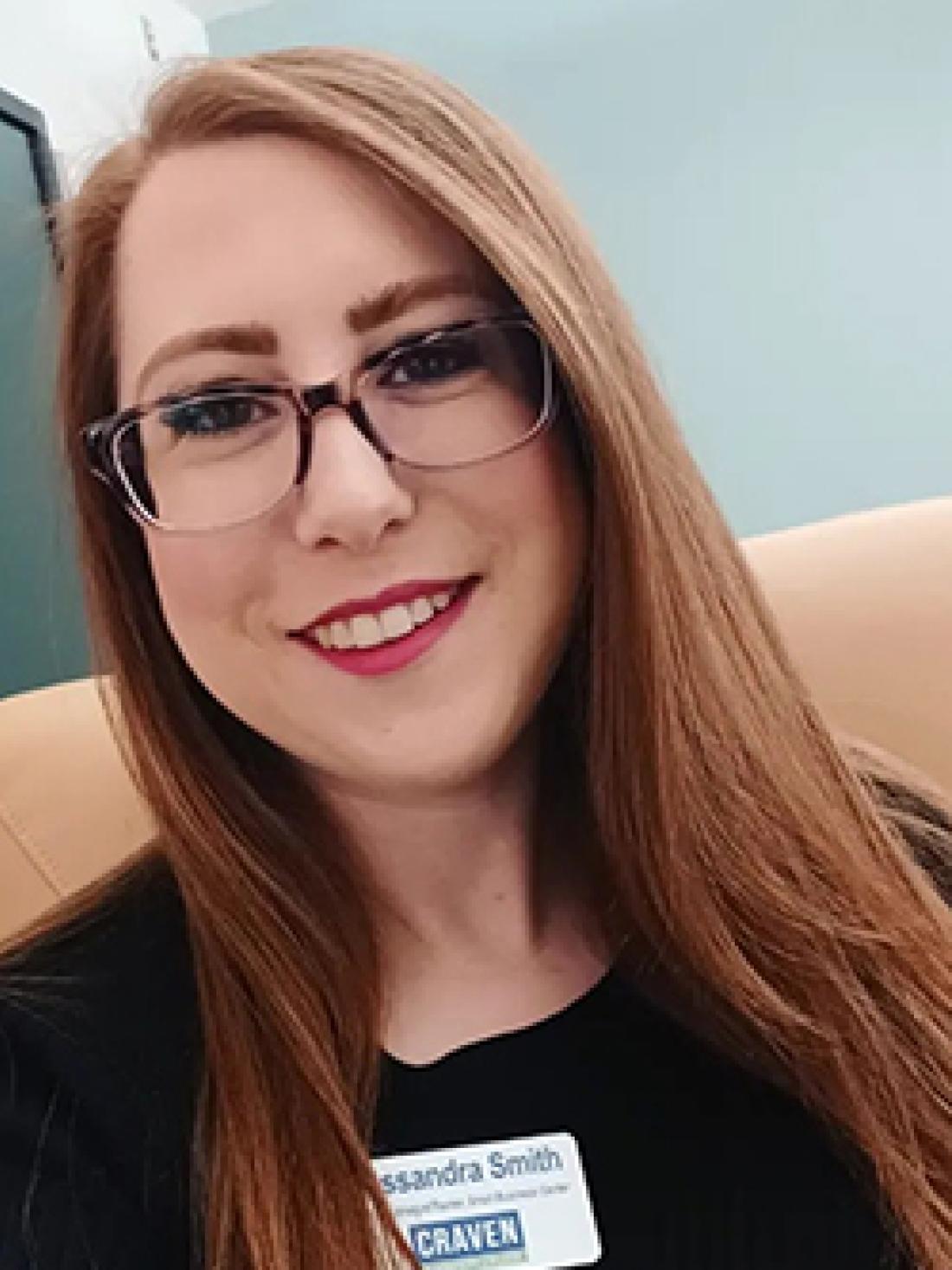 Small Business Center Analyst/Trainer Kassandra Smith