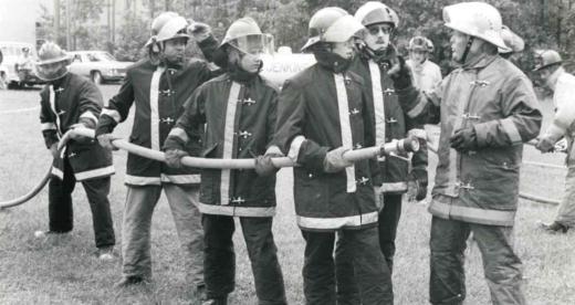 Firefighters in 1982