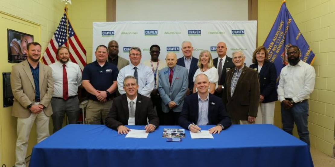 Craven CC and the Craven-Pamlico Re-Entry Council recently formed a partnership to help provide stable job opportunities for formerly incarcerated individuals.