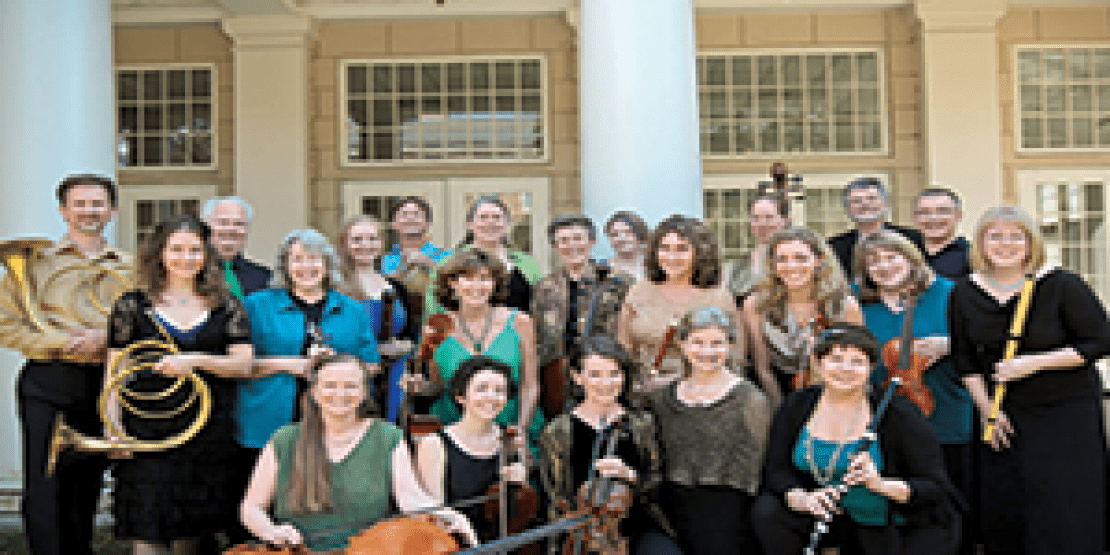 Members of the North Carolina Baroque Orchestra