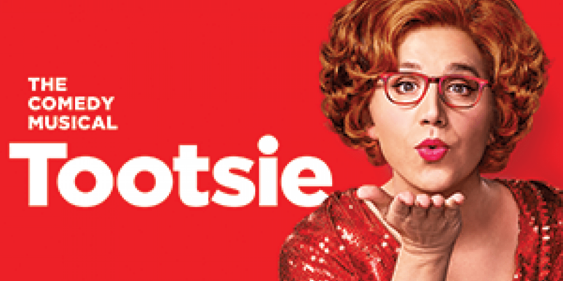 The comedy musical Tootsie promotional image