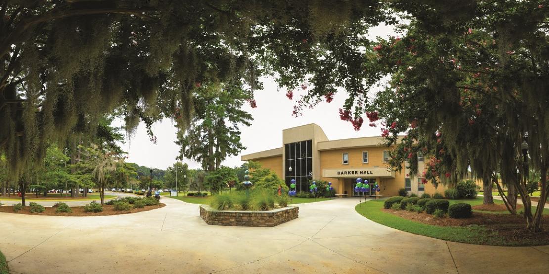 Panorama view of New Bern campus