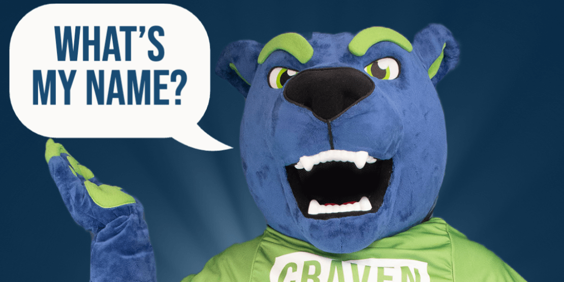 Mascot asks what is my name