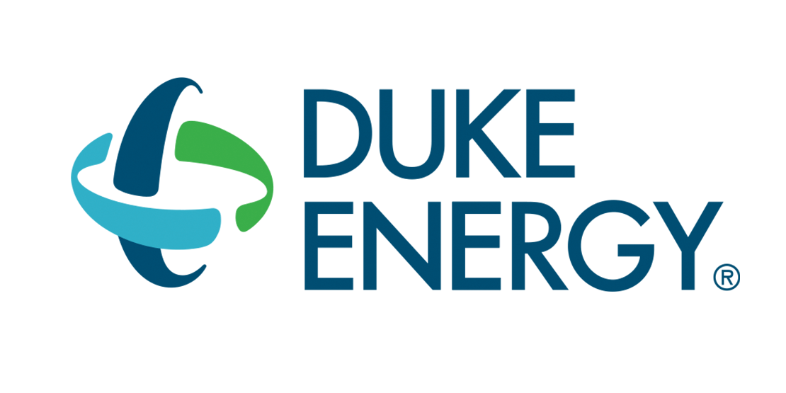 Duke Energy logo in blue, green, and teal