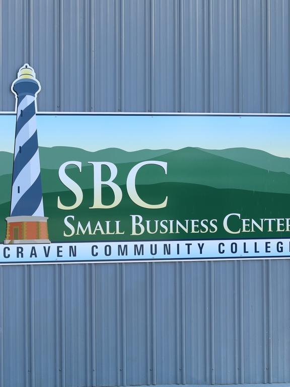 exterior of small business center