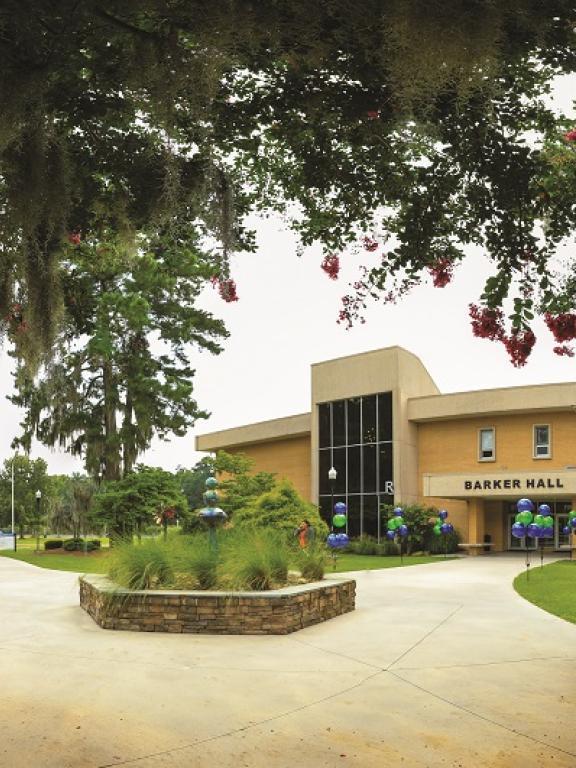 Panorama view of New Bern campus