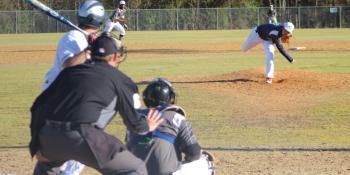 Craven CC Panthers pitcher Armando Gonzalez returns to the mound for the first game of the season on Sept. 27. All games are free and open to the public.