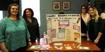 nursing students present capstone projects