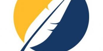 North Carolina Community College Journal Teaching Innovation logo of feather