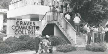 Craven CC sign in 1980s