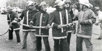 Firefighters in 1982